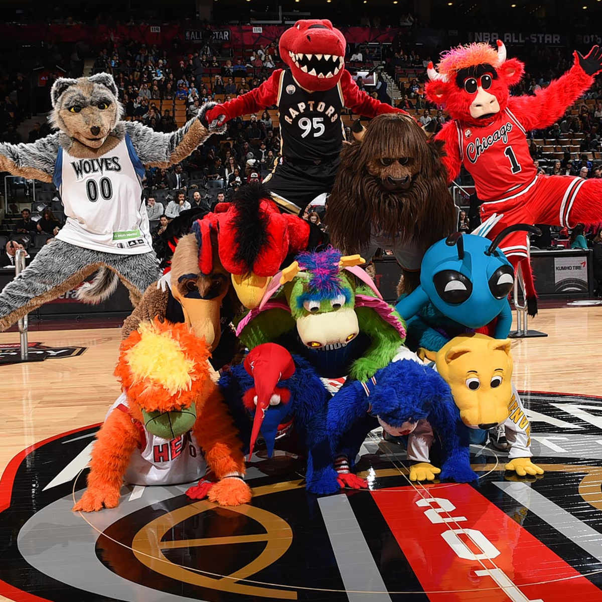 Mascot NBA: Ranking The Most Popular Mascots.