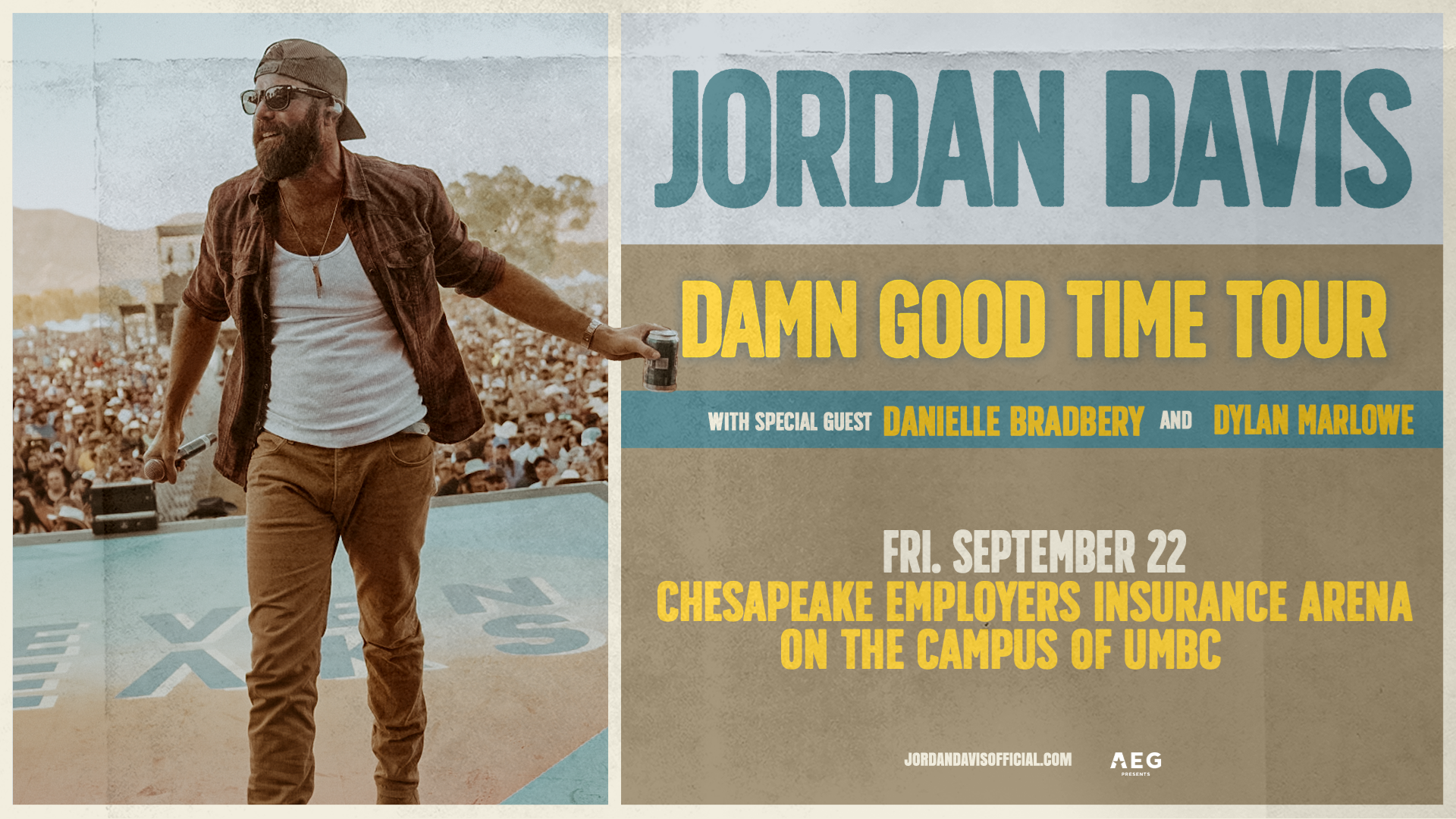 Jordan Davis in Baltimore: Get Tickets, Dates, and More !