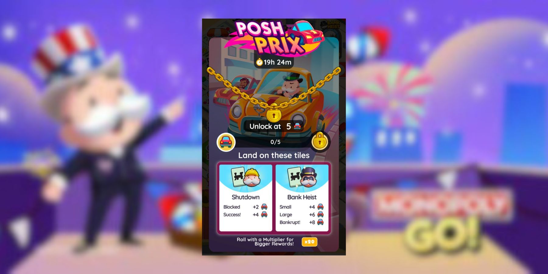 Monopoly GO Posh Prix: Find Out All Details Here Now!