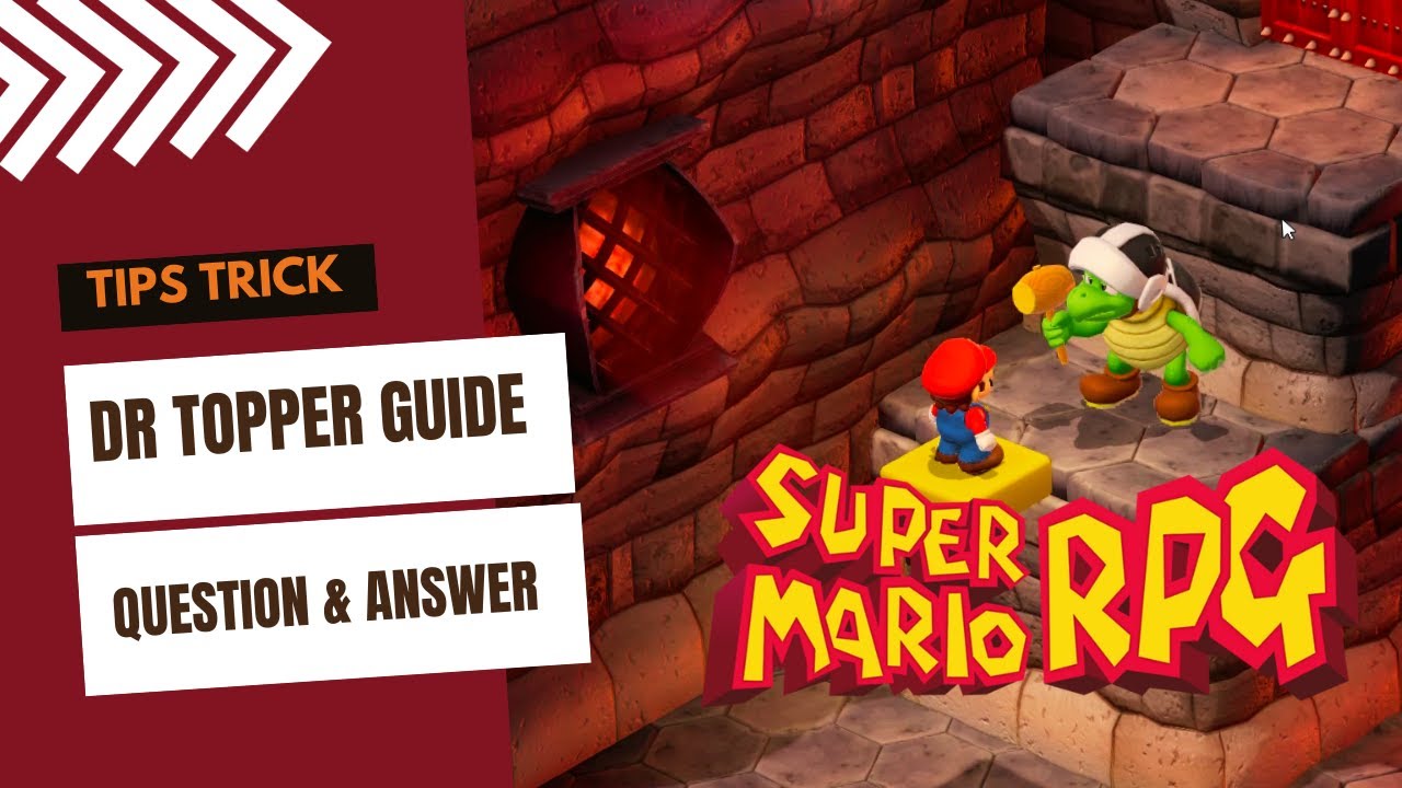 Beat the Quiz! Mario RPG Quiz Master Answers and Walkthrough.