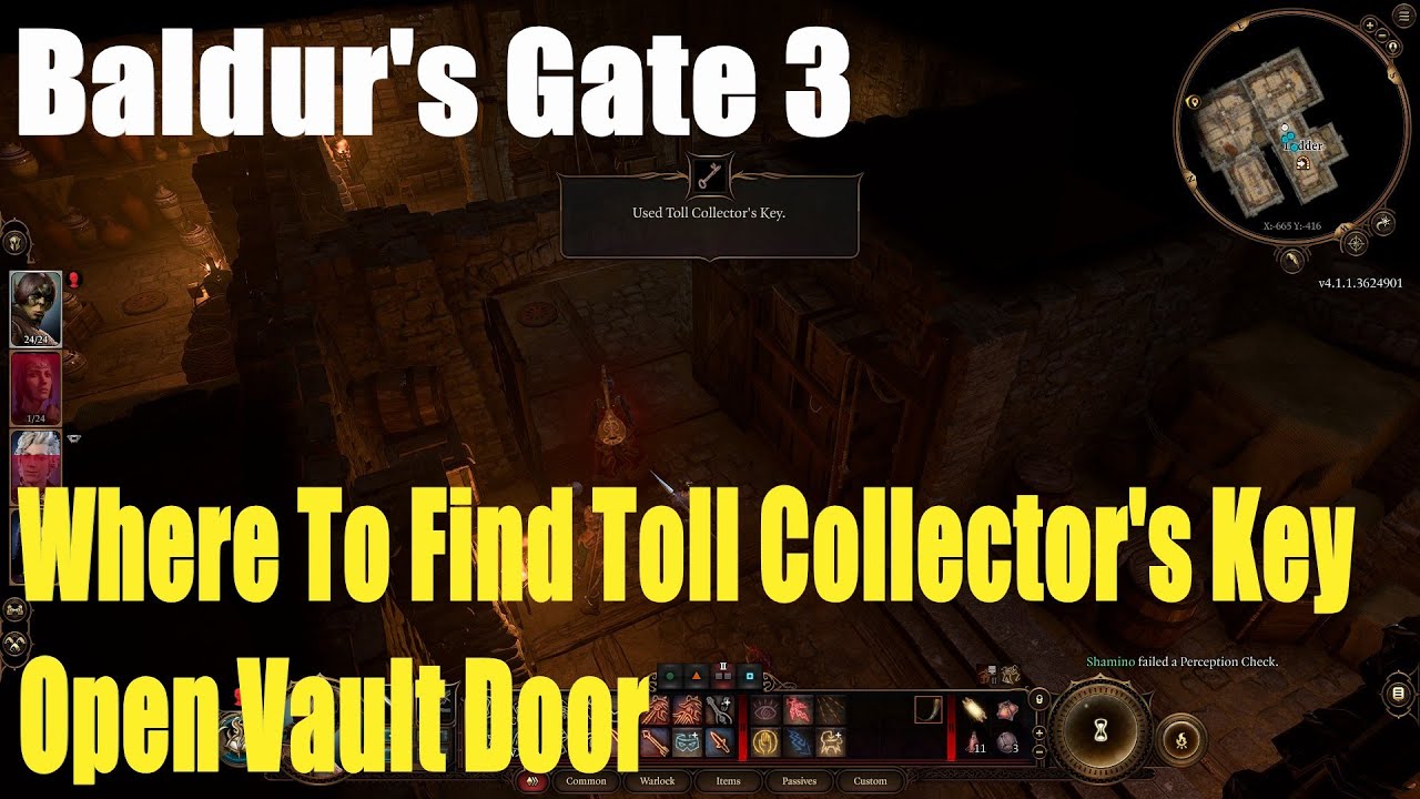 Unlock Toll Collectors Key BG3 Secrets. Easy Guide!