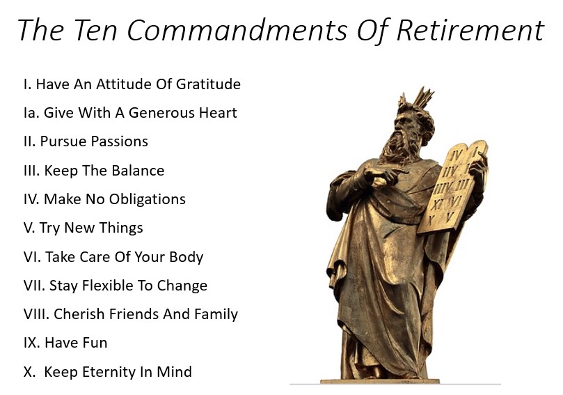 The 12 Commandments of Retirement: Easy Guide to Secure Future.