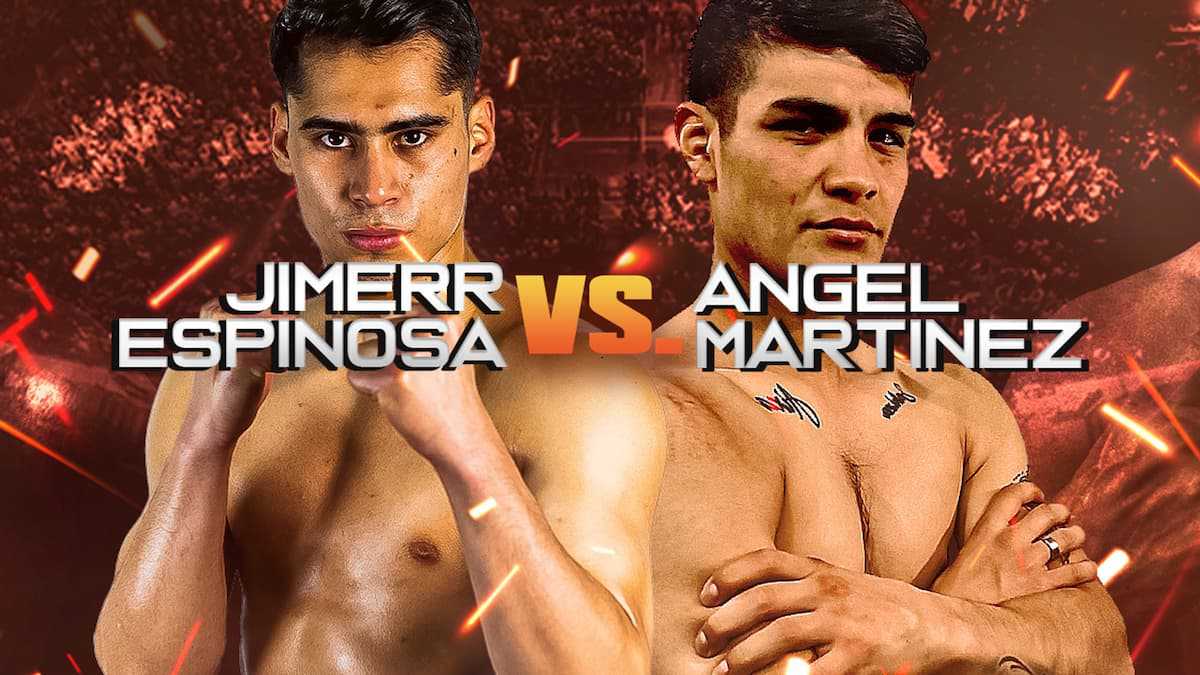 Boxing Fans!Dont miss Espinosa vs Martinez This Match.