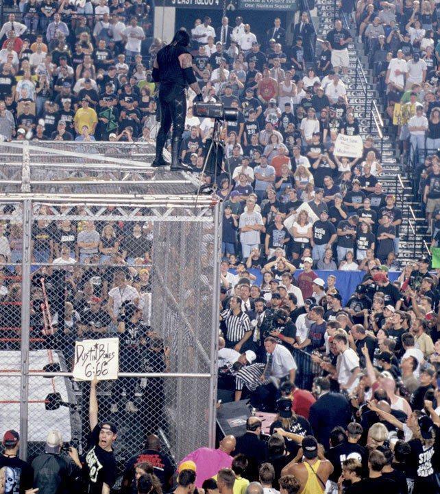 Undertaker Throws Mankind Off Hell in a Cell:The Story Behind.