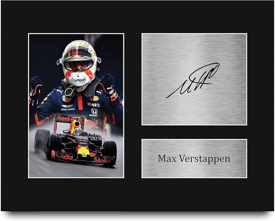 Verstappen Autograph: Best Places to Buy Online Now.