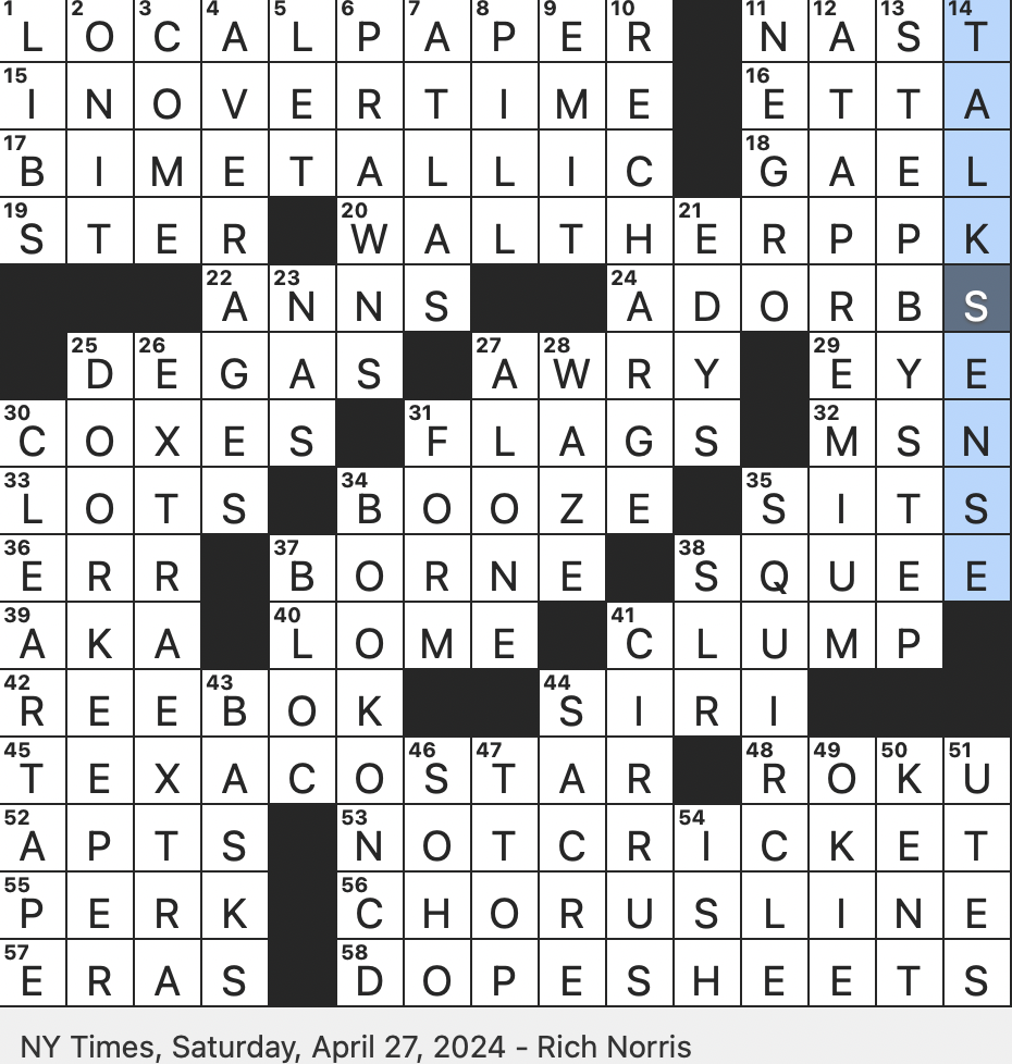 NYT Crossword Help: Understanding the Unfair to Brits Theme.