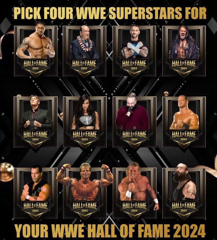 wwe hall of fame 2024:Full List, plus big name superstars.