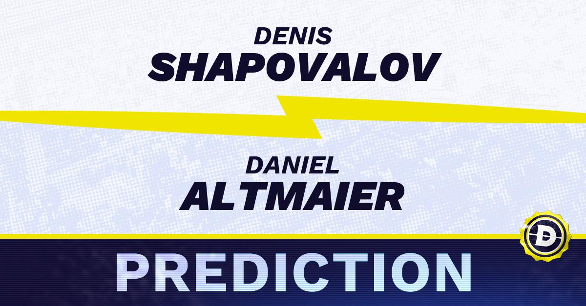 Denis Shapovalov vs Daniel Altmaier: Who Will Win? (Match Preview and Prediction)